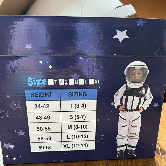 Spooktacular Creations Astronaut Costume- Size Small. - Picture 2 of 13